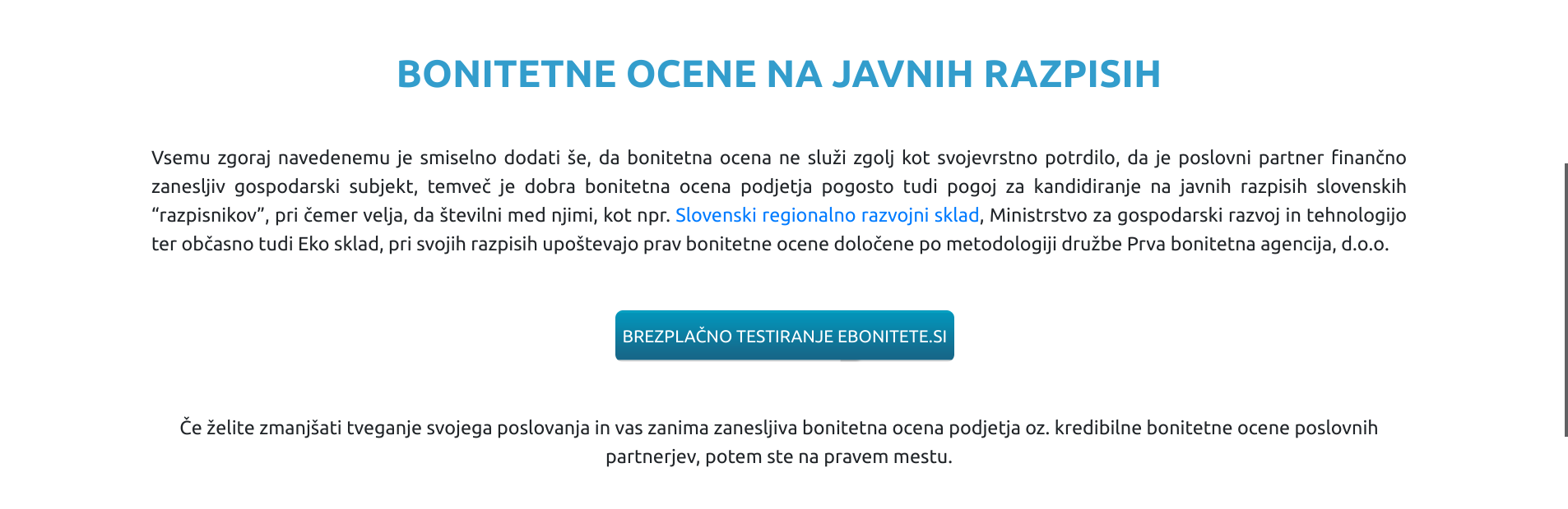 bonitetna ocena - backlinking